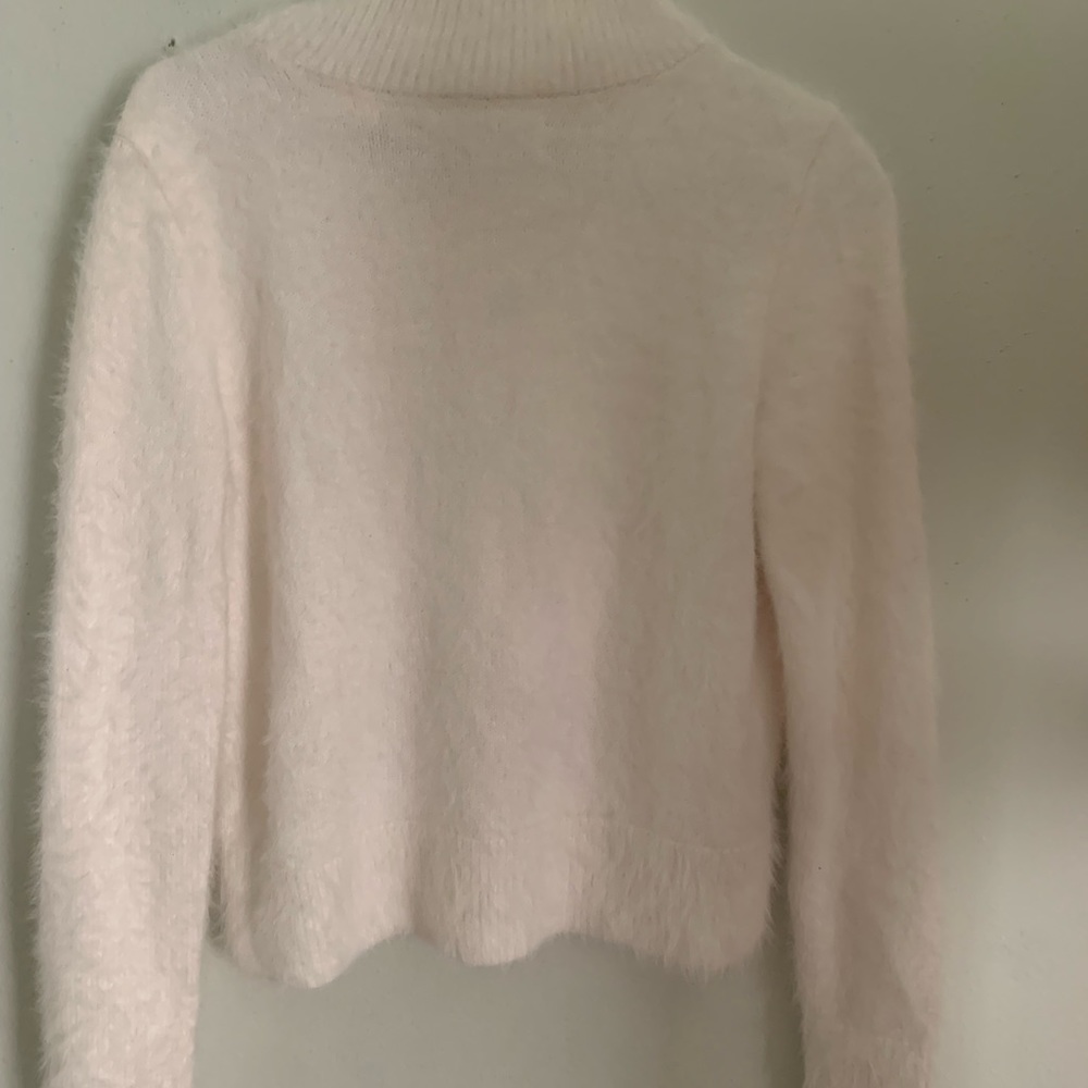 soft white loft sweater